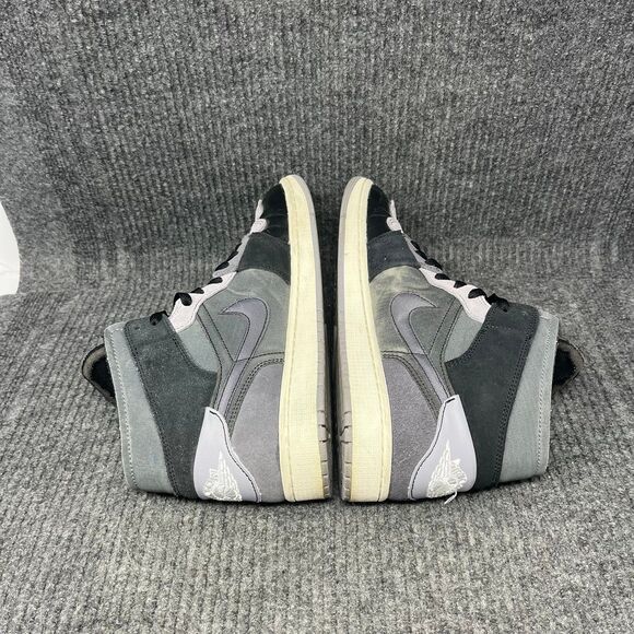 Nike Air Jordan 1 Mid Craft Inside Out Black Cement Grey Mens 10 DM9652-001 - Picture 5 of 8